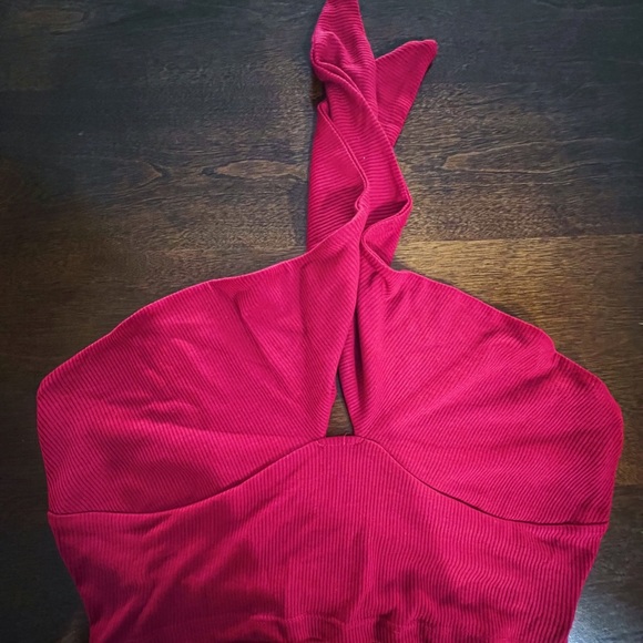 Red Crop Top - Picture 3 of 6